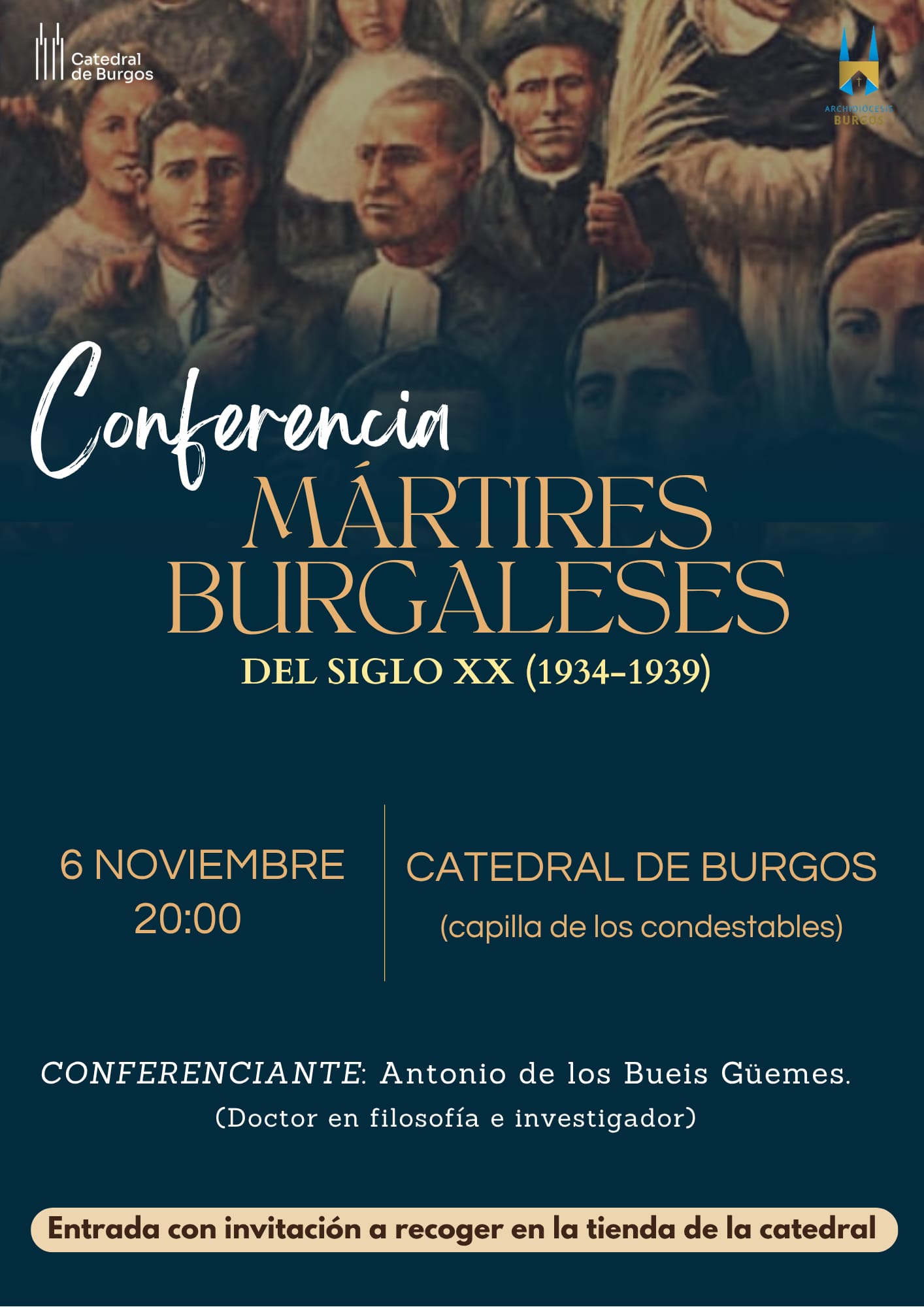Conferencia: mártires burgaleses del siglo XX