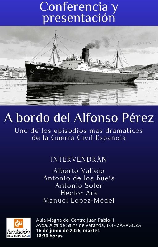 Cartel presentación en Zaragoza